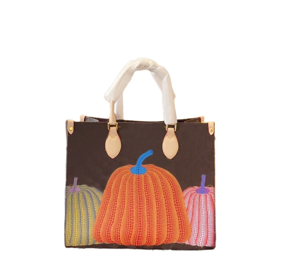 2023 New Designers Tote Bag X Yayoi Kusama mini Totes Graphic printing Pumpkin Womens Designer Handbags Big Capacity Ladies Shopping Bags, 44
2023 New Designers Tote Bag X Yayoi Kusama mini Totes Graphic printing Pumpkin Womens Designer Handbags Big Capacity Ladies Shopping Bags, 44