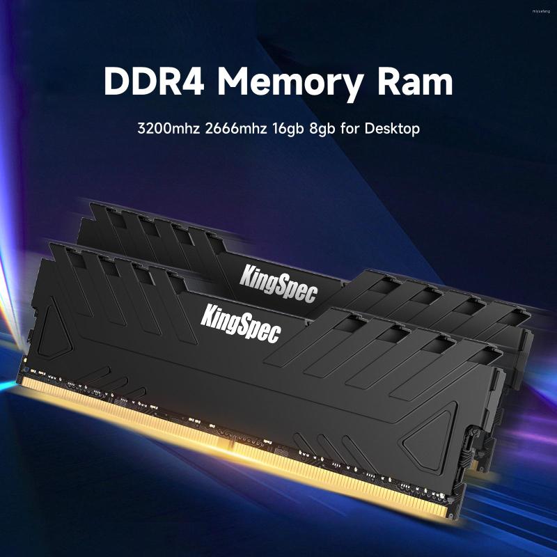 KingSpec Ram Memory 8gb 16gb DDR4 3200MHz 2666mhz 3600 Mhz Memoria Desktop 3200 2666 XMP For PC
KingSpec Ram Memory 8gb 16gb DDR4 3200MHz 2666mhz 3600 Mhz Memoria Desktop 3200 2666 XMP For PC