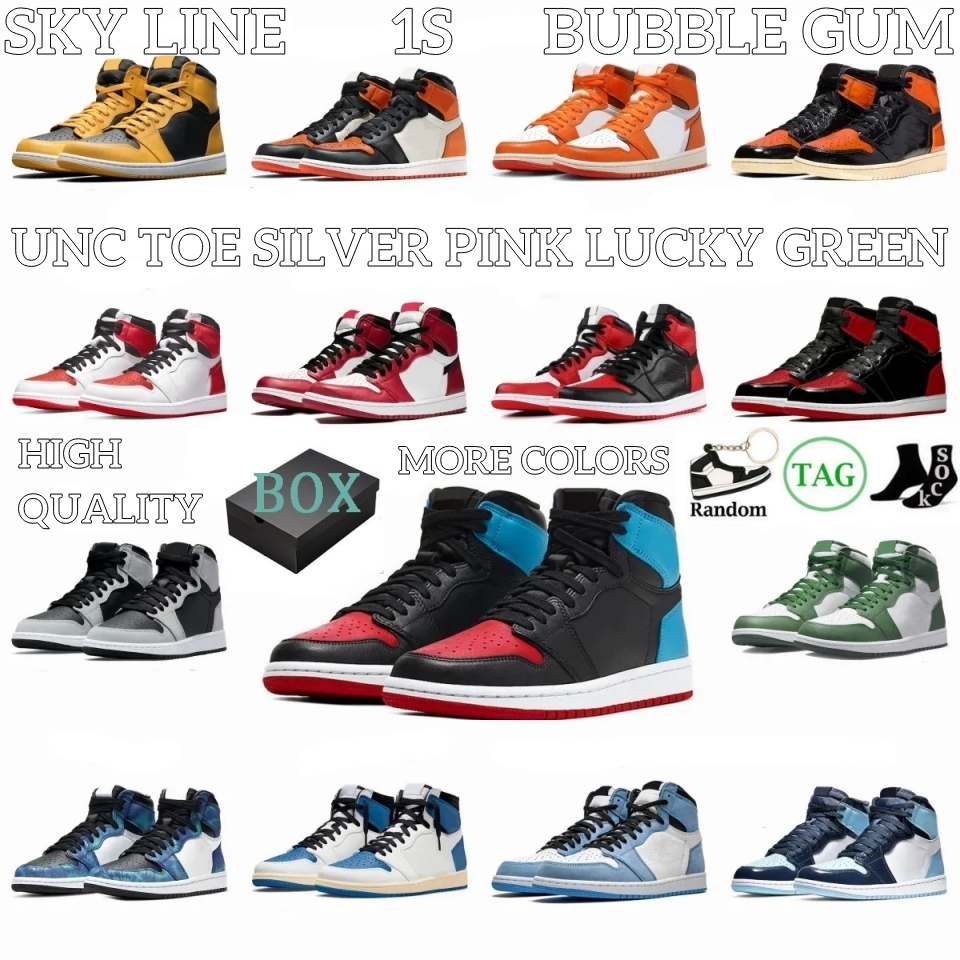 Jumpman 1 Basketball Shoes Women Mens 1s University Blue Trainers Trophy Room Chicago High OG Hyper Royal Barely Orange Digital Pink designer Sneakers WITH BOX, 10
Jumpman 1 Basketball Shoes Women Mens 1s University Blue Trainers Trophy Room Chicago High OG Hyper Royal Barely Orange Digital Pink designer Sneakers WITH BOX, 10