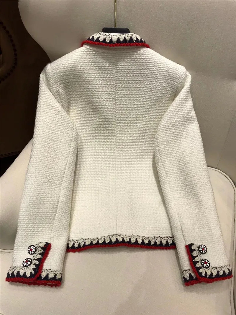 Womens Jackets Coat womens autumn and winter foreign style versatile dress temperament small fragrance celebrity tempe 231123