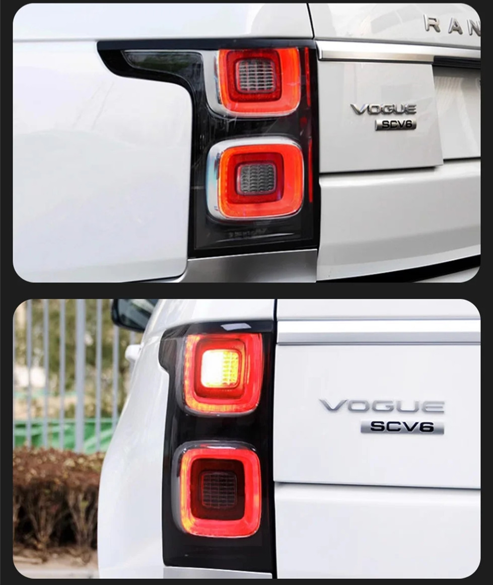 Car Taillight Modified For Range Rover Vouge Tail light 2013-20 17 New Styling LED Running Lights Turn Signal Brake Taillights