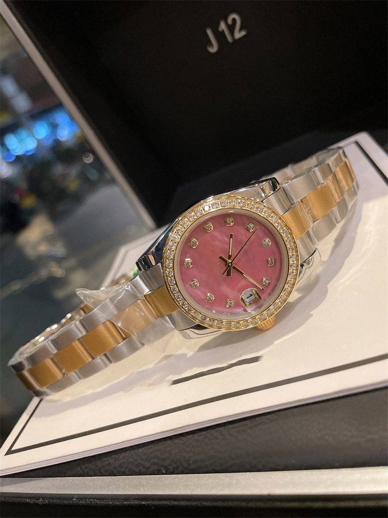 luxury women's watch 31mm drill nail drill ring shell surface precision durable automatic mechanical watch, Waterproof function
luxury women's watch 31mm drill nail drill ring shell surface precision durable automatic mechanical watch, Waterproof function
