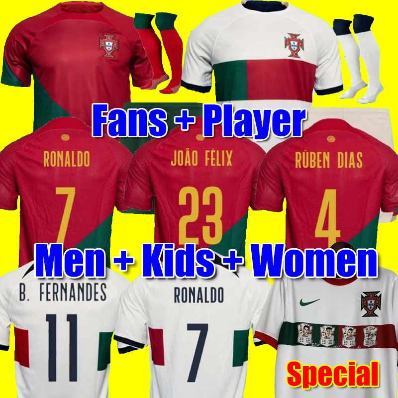 Portugal soccer jerseys Portuguese Bruno FERNANDES DIOGO J. Portuguesa Joao Felix 2022 wOrLd cUP Fans Player Football shirt BERNARDO Portugieser Men Women Kids Kit, 2022 away man
Portugal soccer jerseys Portuguese Bruno FERNANDES DIOGO J. Portuguesa Joao Felix 2022 wOrLd cUP Fans Player Football shirt BERNARDO Portugieser Men Women Kids Kit, 2022 away man