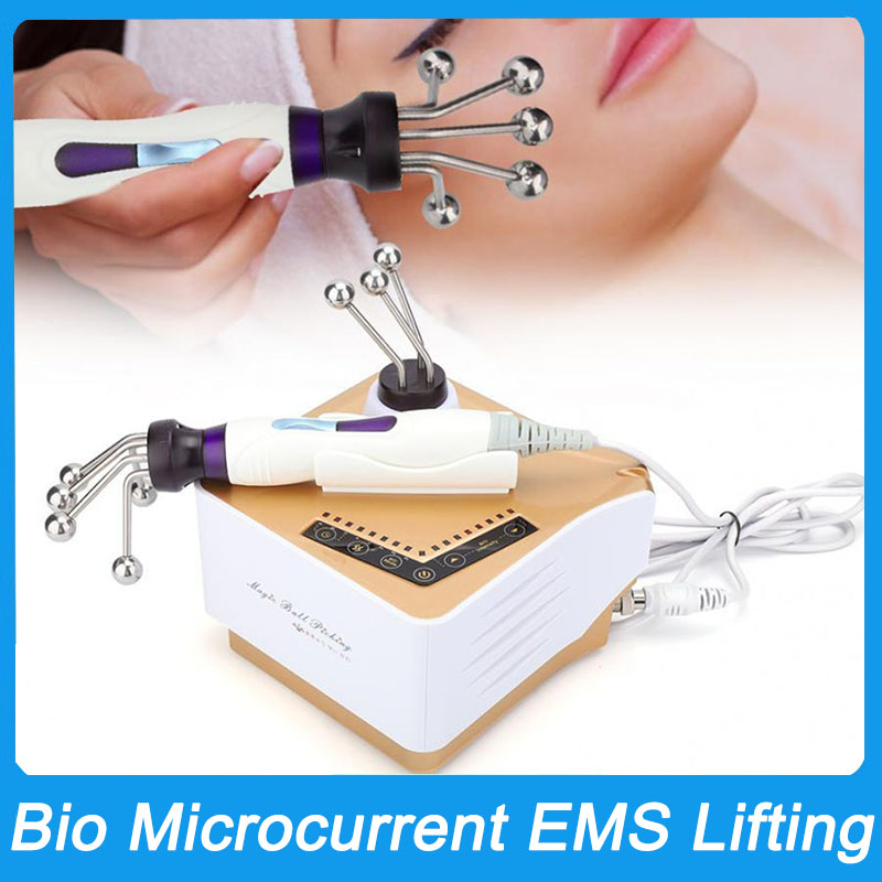 Ems Magic Ball microcurrent V Shape face lift skin tightening device rf beauty equipment Wrinkle Removal Anti Aging Fascia Massager Japan Magic Ball B