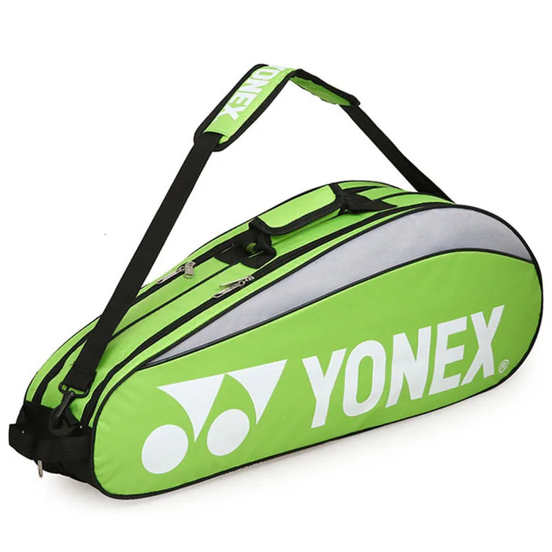 Tennis Bags Badminton Racket Bag For 3 Racquets Waterproof Single Shoulder Shuttlecock Rackets Sports Bag With Shoes Compartment 231122