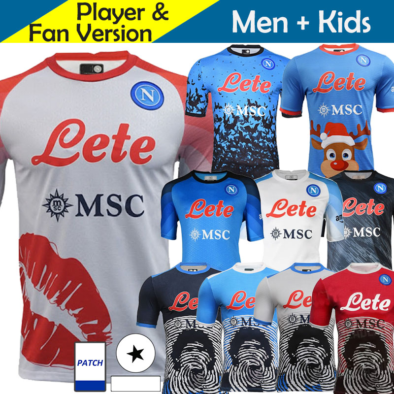 Maglia Napoli Soccer Jerseys Kids Kit 22 23 Naples Football Shirt Christmas Valentine's Day Halloween Special European 3rd Third 4th Fouth MARADONA OSIMHEN ANGUISSA, Maradona special white
Maglia Napoli Soccer Jerseys Kids Kit 22 23 Naples Football Shirt Christmas Valentine's Day Halloween Special European 3rd Third 4th Fouth MARADONA OSIMHEN ANGUISSA, Maradona special white