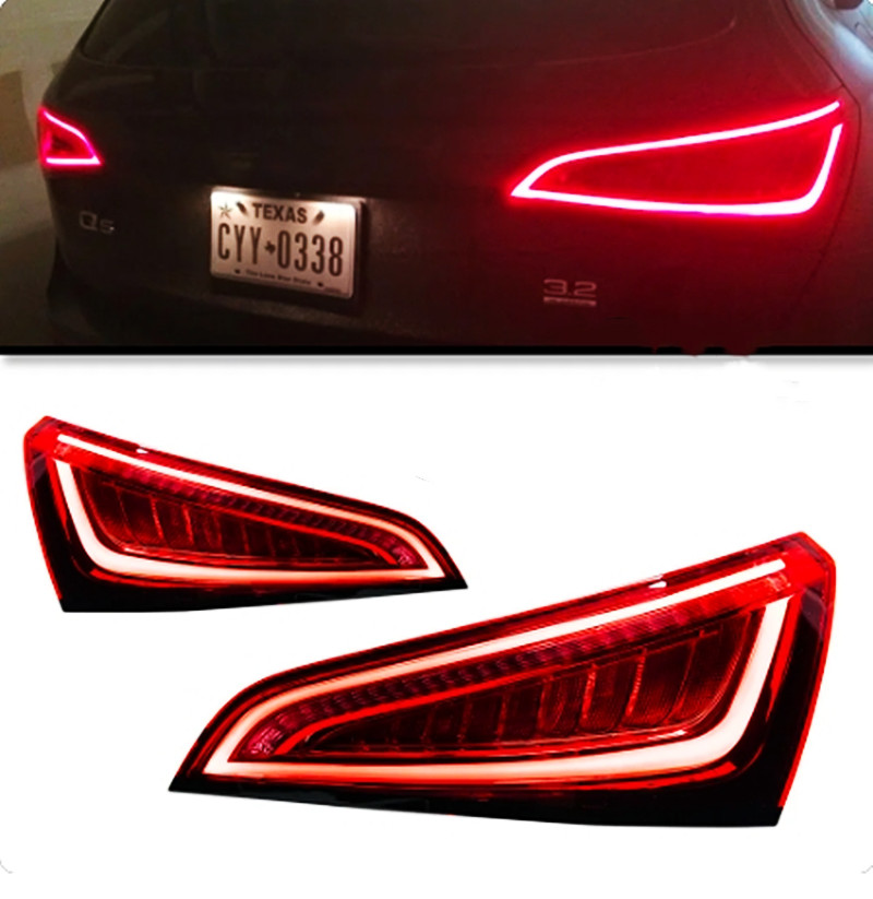 Auto Parts For Q5 Tail light 2008-20 18 Q5L Full LED Styling LED Running Lights Sequential Signal Brake Reverse Taillight