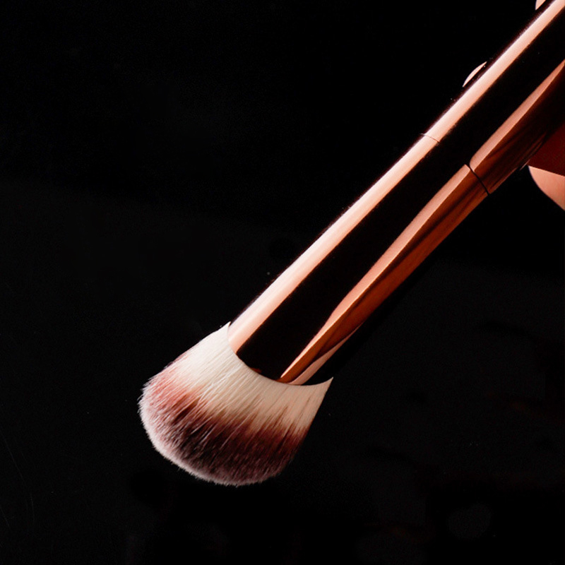 hourglass Ambient Glow Makeup Brush - Slanted Soft Hair Liquid Cream Foundation Contour Cosmetics Beauty Tools