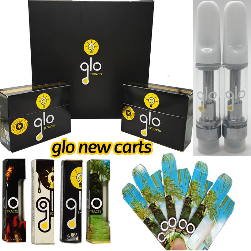 USA STOCK 0.8ML 1.0ML Glo Vape Cartridges E Cig Vaporizer Ceramic Coil Vapes Carts Newest 40 Strains Packaging Box
USA STOCK 0.8ML 1.0ML Glo Vape Cartridges E Cig Vaporizer Ceramic Coil Vapes Carts Newest 40 Strains Packaging Box