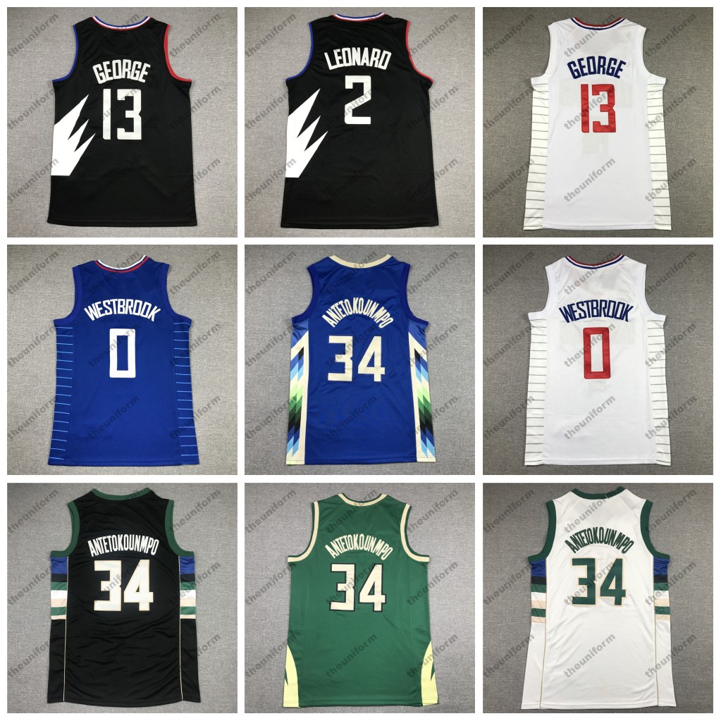 Mens Basketball Jersey 2 Leonard 13 George 0 Westbrook Outdoors 34 Antetokounmpo Multi-person Movement Jerseys, Color 10
Mens Basketball Jersey 2 Leonard 13 George 0 Westbrook Outdoors 34 Antetokounmpo Multi-person Movement Jerseys, Color 10