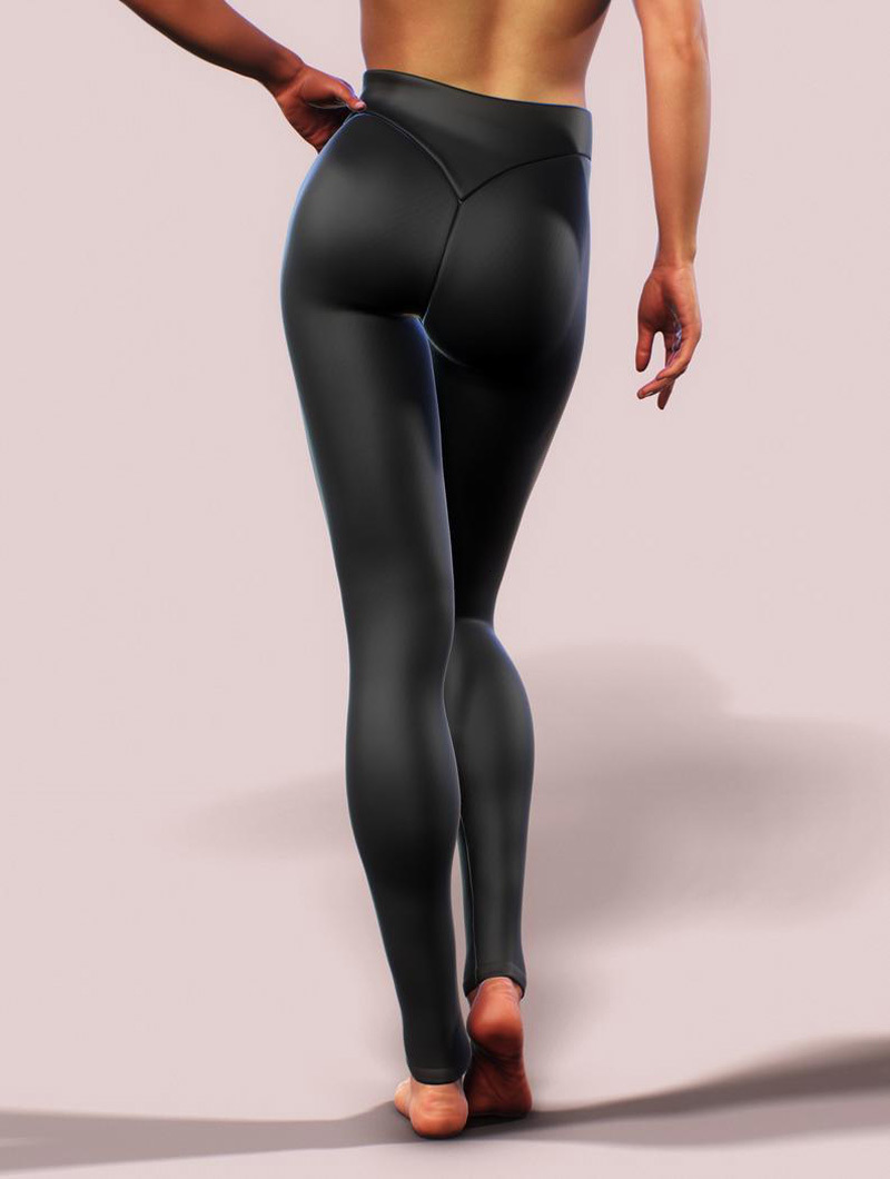Women's Leggings Kayotuas Women's Pencil Legs Bright PU Leather Tight Fit High Elastic Waist Press Gold Metal Fitness Punk Rock Trouser 2304
