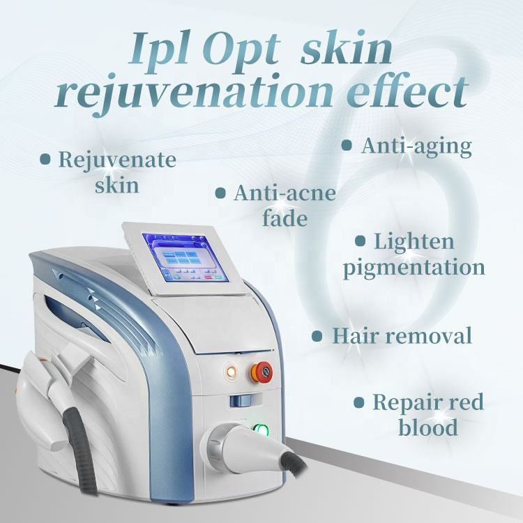 Trending Portable IPL OPT Hair Removal Machine Ice Point Painless Depilation Skin Rejuvenation Pore Shrinking Salon with 9 Waveplates Changeable