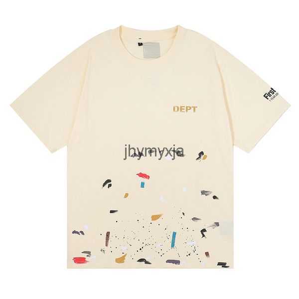 Men' T-shirts Gal Lavin Mens Designer Shirt Man Womens Tees Hand-painted Ink Graffiti Letters Short-sleeved Neck Clothes 1, 03
Men' T-shirts Gal Lavin Mens Designer Shirt Man Womens Tees Hand-painted Ink Graffiti Letters Short-sleeved Neck Clothes 1, 03