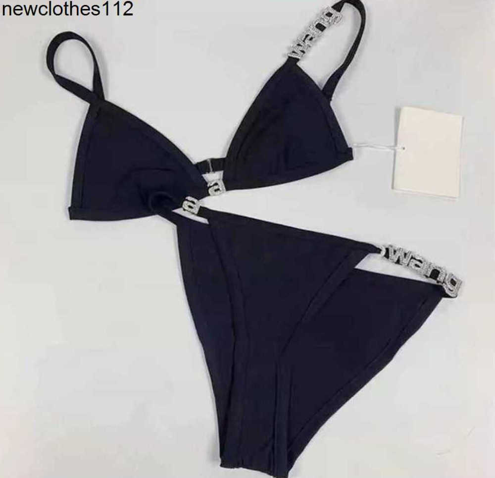 wonmen designer Aw dawangjia 23 spring and summer new crystal letter decorative wang bikini rimless underwear swimsuit set Motion current ess01, Black
wonmen designer Aw dawangjia 23 spring and summer new crystal letter decorative wang bikini rimless underwear swimsuit set Motion current ess01, Black