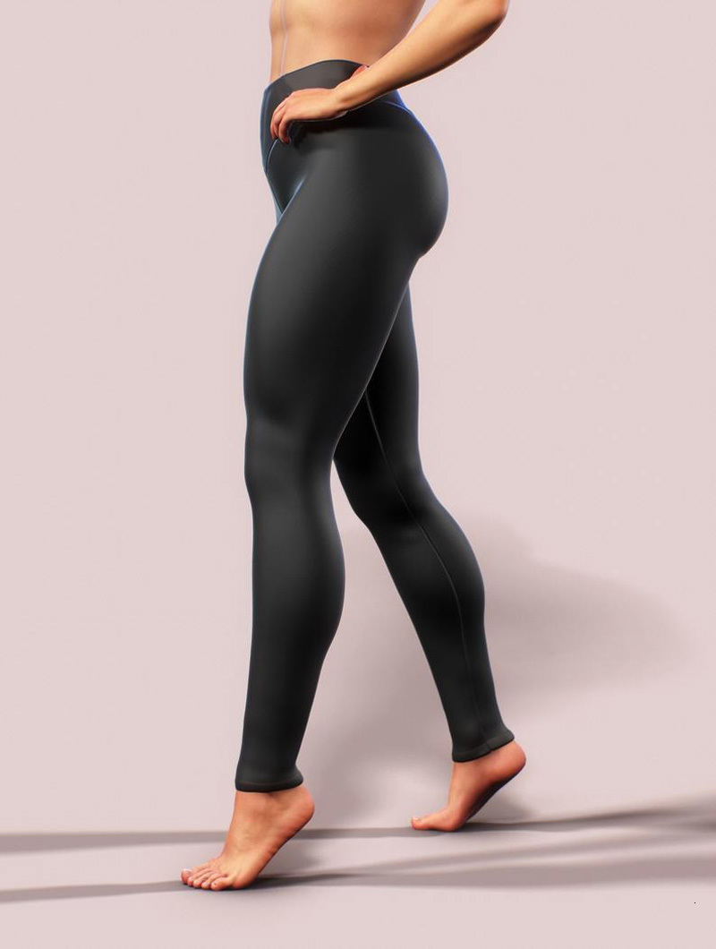 Women's Leggings Kayotuas Women's Pencil Legs Bright PU Leather Tight Fit High Elastic Waist Press Gold Metal Fitness Punk Rock Trouser 2304
