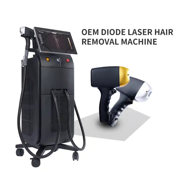 Factory Price 2025 New High Quality Diode Laser Hair Removal Equipment 3 Wavelenghs Beauty Machine Accessories Price Ice Painless