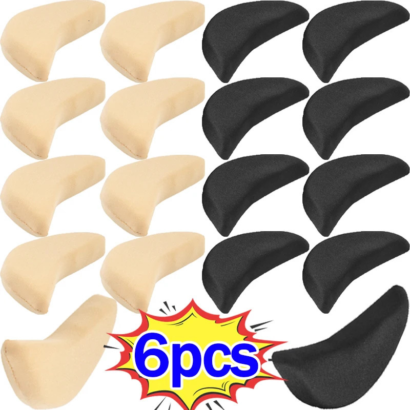 Shoe Parts Accessories 13pairs Womens Sponge Forefoot Insert Pads Reduce Size Pain Relief High Heel Filler Insoles Adjust Toe Plug Cushions 231124
