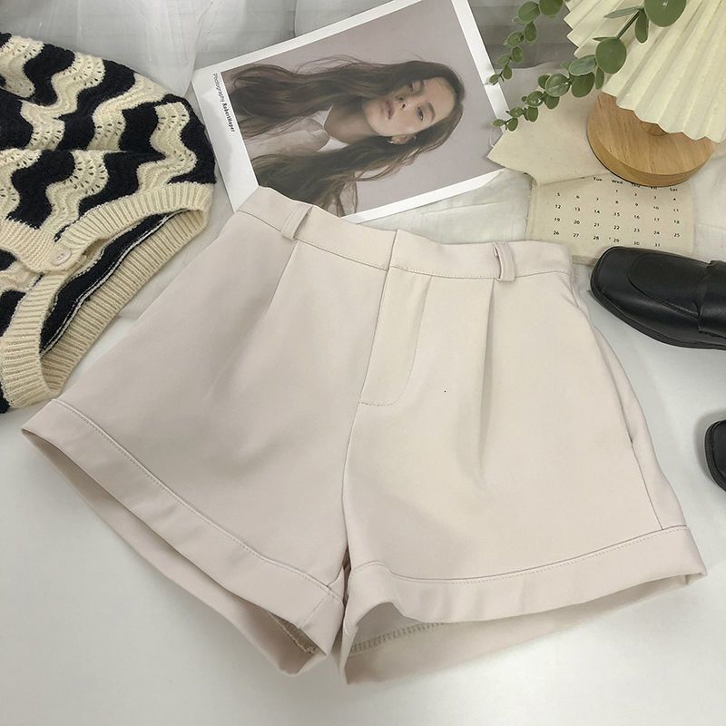 Women's Shorts Shorts for Women Summer Casual Korean Style Classic Pure All-match Office Ladies Ins Basic Daily Tender Fashion Simple 230424
