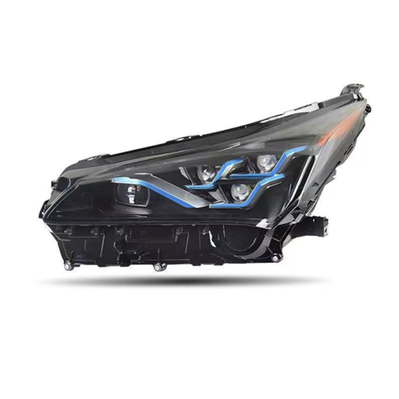 Headlight Assembly For Lexus NX200/NX300 20 14-20 20 Headlight LED Turn Signal Bifocal Lens High Beam Running Lights Upgrade