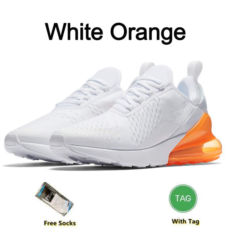 Designer 270 Running Shoes Mens Womens 270s Outdoor Sports Sneakers Black Triple White Silver Gold Bull Mesh Leather Trainer Breathable Cushion Surfac