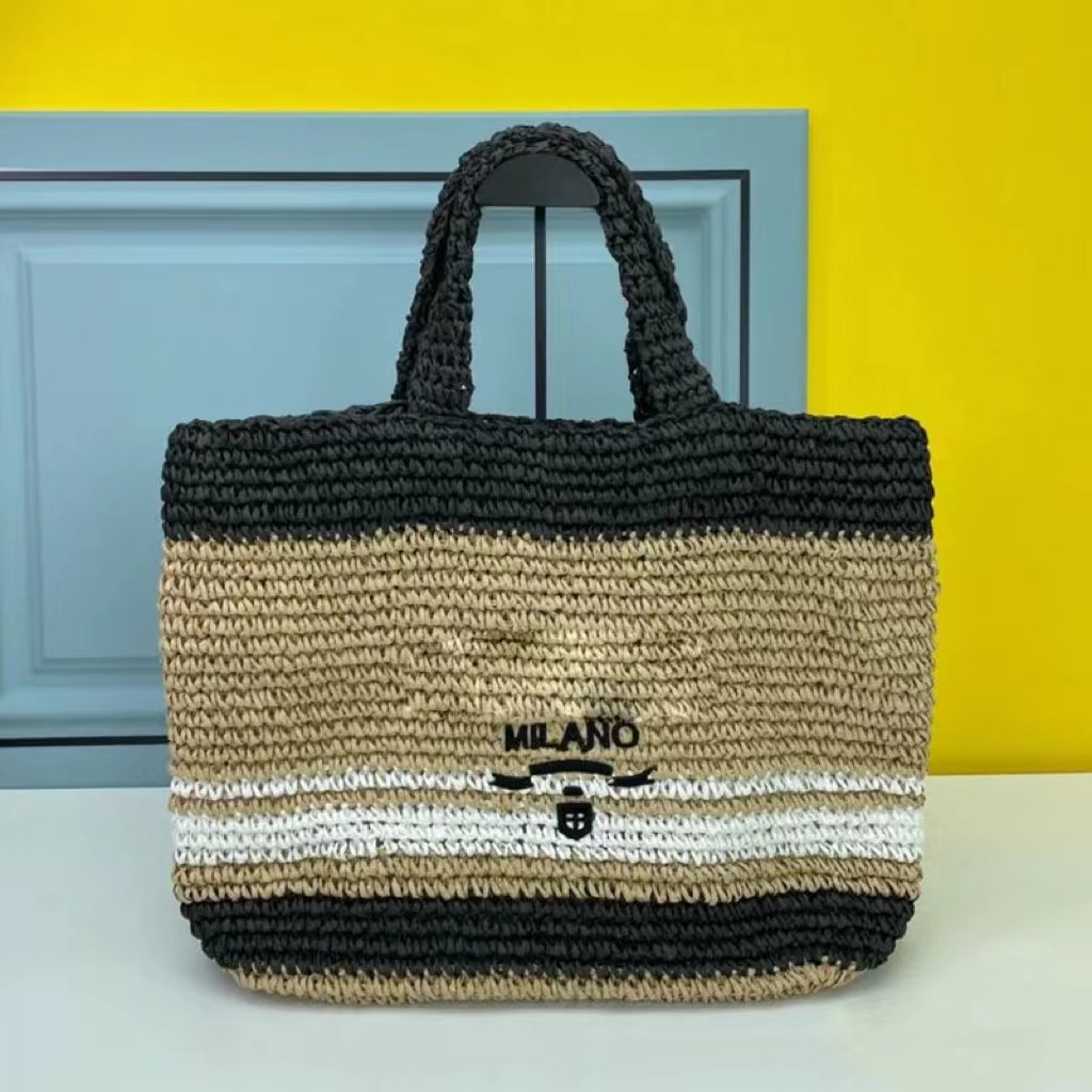Lafite Grass Beach Bags Women Straw Handbag Purse Classic Fashion Embroidery Letter High Quality Hand Woven Totes Straw Shopping Vacation Summer Travel Bag 2388, Orange
Lafite Grass Beach Bags Women Straw Handbag Purse Classic Fashion Embroidery Letter High Quality Hand Woven Totes Straw Shopping Vacation Summer Travel Bag 2388, Orange