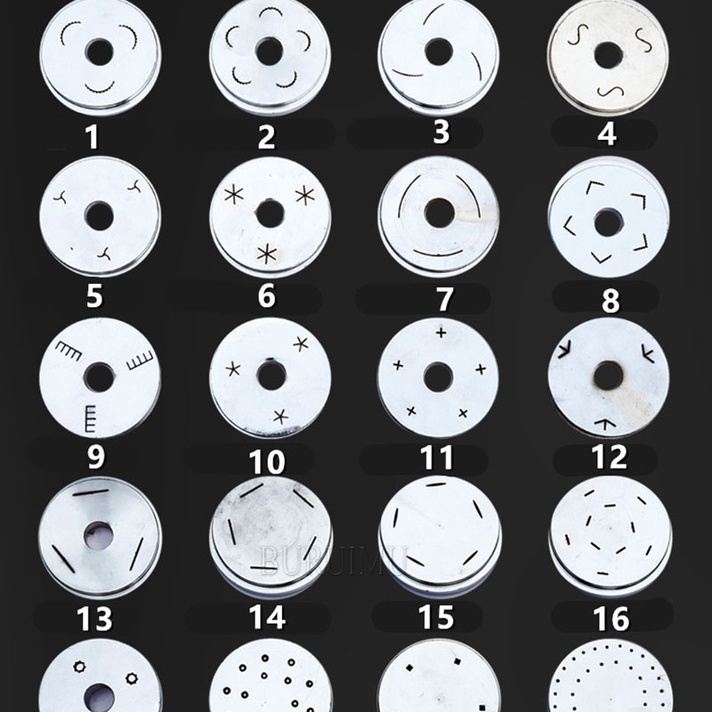 Commercial Industrial Pasta Making Extruder Scallop Blue Noodle Machine