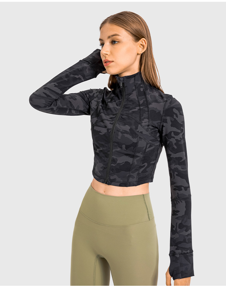 ll Women Zipper Jackets Women Short Crop Jacket Top Run Sports Jacket Finger Hole Long Sleeve Stand-up Collar Yoga Jacket DS115, White
ll Women Zipper Jackets Women Short Crop Jacket Top Run Sports Jacket Finger Hole Long Sleeve Stand-up Collar Yoga Jacket DS115, White