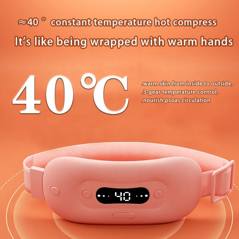 Other Massage Items Abdominal Massager Menstrual Heating Pad Electric Vibration Massage Graphene Heating Warm Heated Belt Period Menstrual 231123