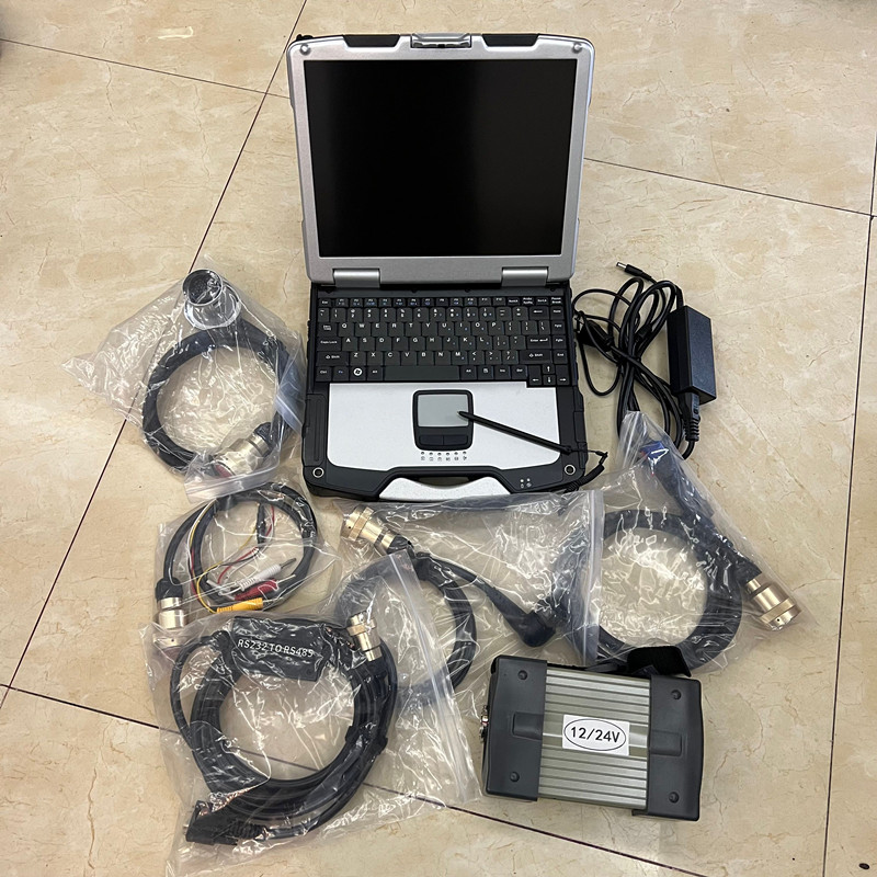 MB Star C3 Super MB Star Diagnostic Full Set of Cables with SSD in CF-31 Toughbook Ready To Use