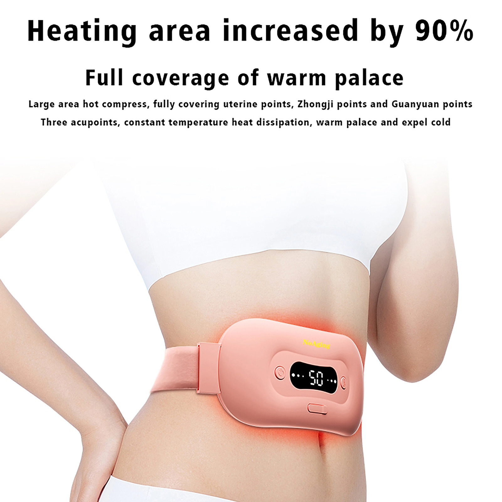 Other Massage Items Abdominal Massager Menstrual Heating Pad Electric Vibration Massage Graphene Heating Warm Heated Belt Period Menstrual 231123