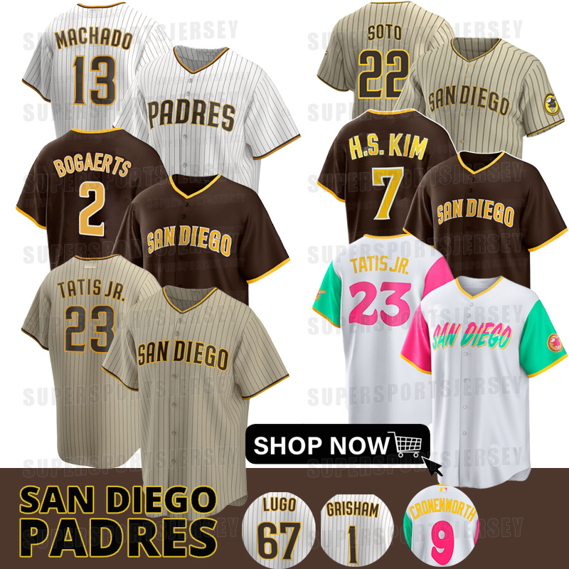 23 Fernando Tatis Jr. San Diego "padres" Jersey Juan Soto 2 Xander Bogaerts Manny Machado Joe Musgrove Jake Cronenworth Yu Darvish Kim 67 Seth Lugo Stitched Trent Grisham, A way
23 Fernando Tatis Jr. San Diego "padres" Jersey Juan Soto 2 Xander Bogaerts Manny Machado Joe Musgrove Jake Cronenworth Yu Darvish Kim 67 Seth Lugo Stitched Trent Grisham, A way