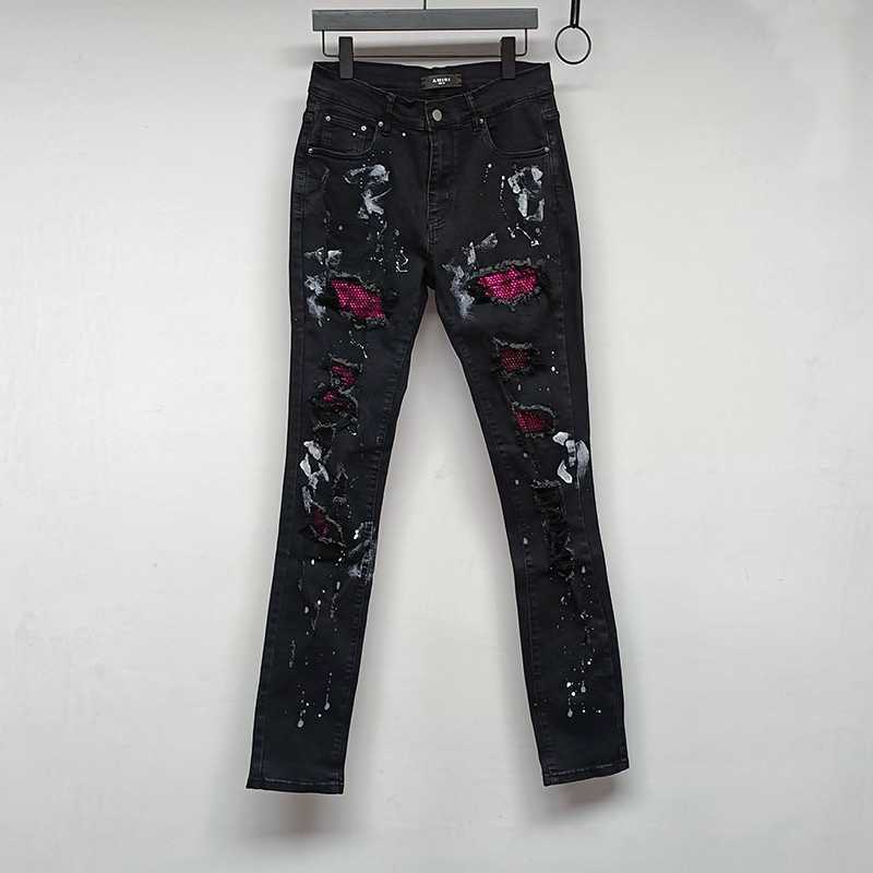 Designer Clothing Luxury Casual Fashion Denim Pants Amiiri Blue Red Diamond Distressed Ripped Skinny Jeans Motocycle Rock Straight Biker Pants for sale, Blue diamond
Designer Clothing Luxury Casual Fashion Denim Pants Amiiri Blue Red Diamond Distressed Ripped Skinny Jeans Motocycle Rock Straight Biker Pants for sale, Blue diamond
