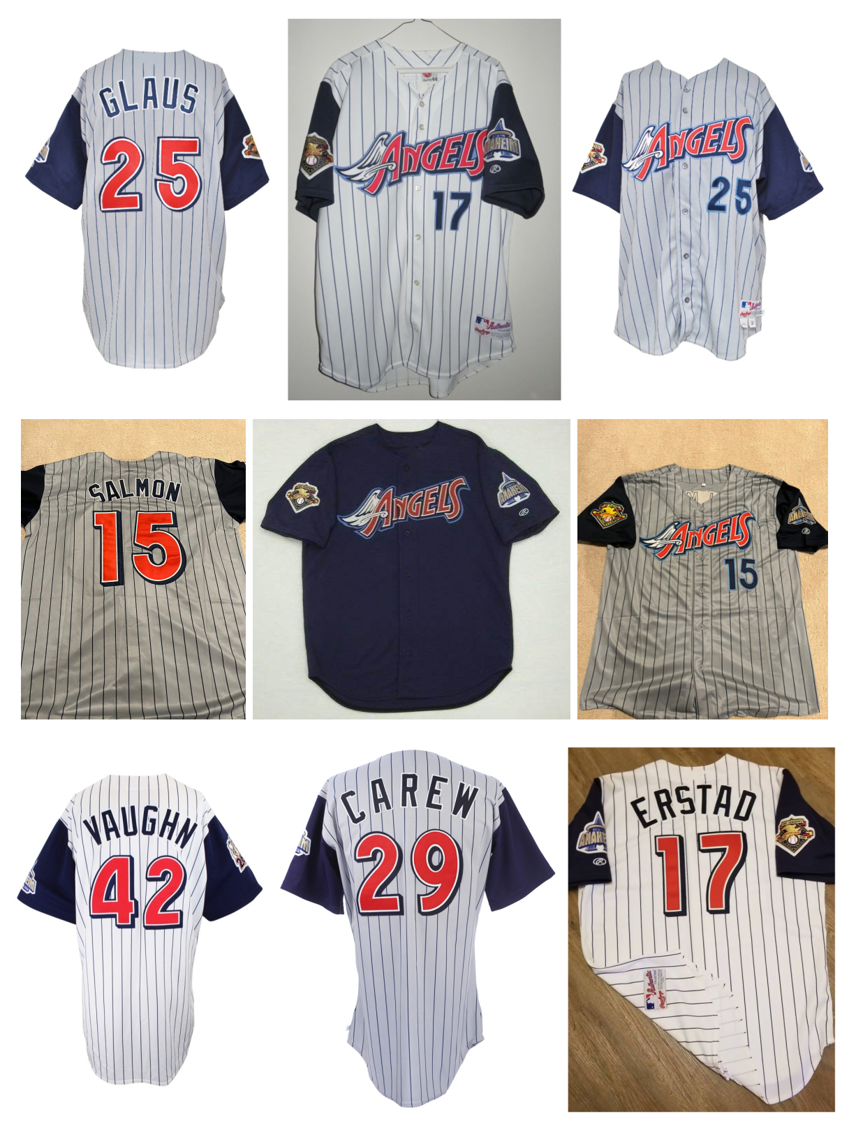 2001 Angels Tim Salmon Jersey Baseball Jersey Anaheim Mike Trout Garrett Anderson Troy Glaus Eddie Murray Bengie Molina Rod Carew Ohtani 100 Seasons Patch Size S-4XL, As pic
2001 Angels Tim Salmon Jersey Baseball Jersey Anaheim Mike Trout Garrett Anderson Troy Glaus Eddie Murray Bengie Molina Rod Carew Ohtani 100 Seasons Patch Size S-4XL, As pic
