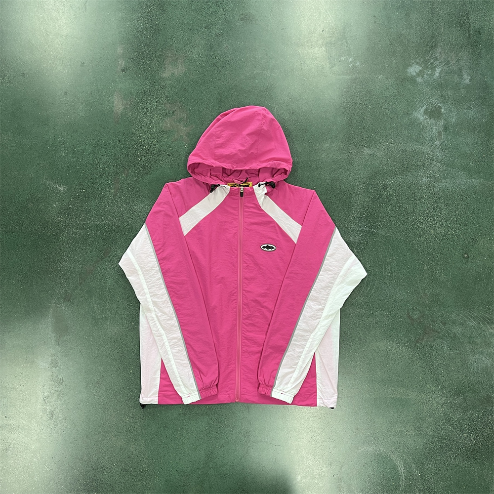 UK High Street Corteiz Jacket Hoodie Men Alcatraz Sun & Rain Windbreaker-Pink 1:1 Top Quality Embroidered Coat Women EU Sizes -XL
UK High Street Corteiz Jacket Hoodie Men Alcatraz Sun & Rain Windbreaker-Pink 1:1 Top Quality Embroidered Coat Women EU Sizes -XL