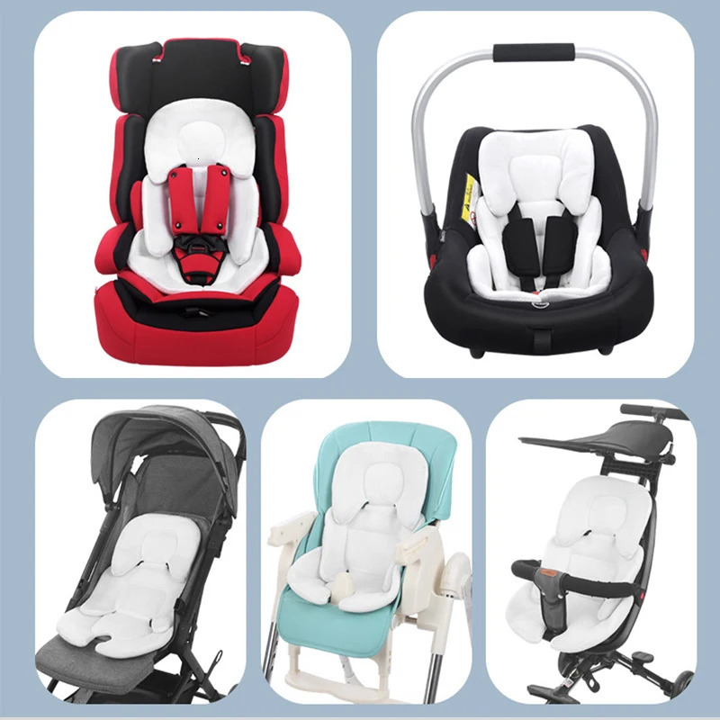 Shopping Cart Covers Baby Stroller Cushion Infant Car Seat Insert Pad Four Seasons General Thermal Mattress Mesh Breathable 2 Side Available 231124