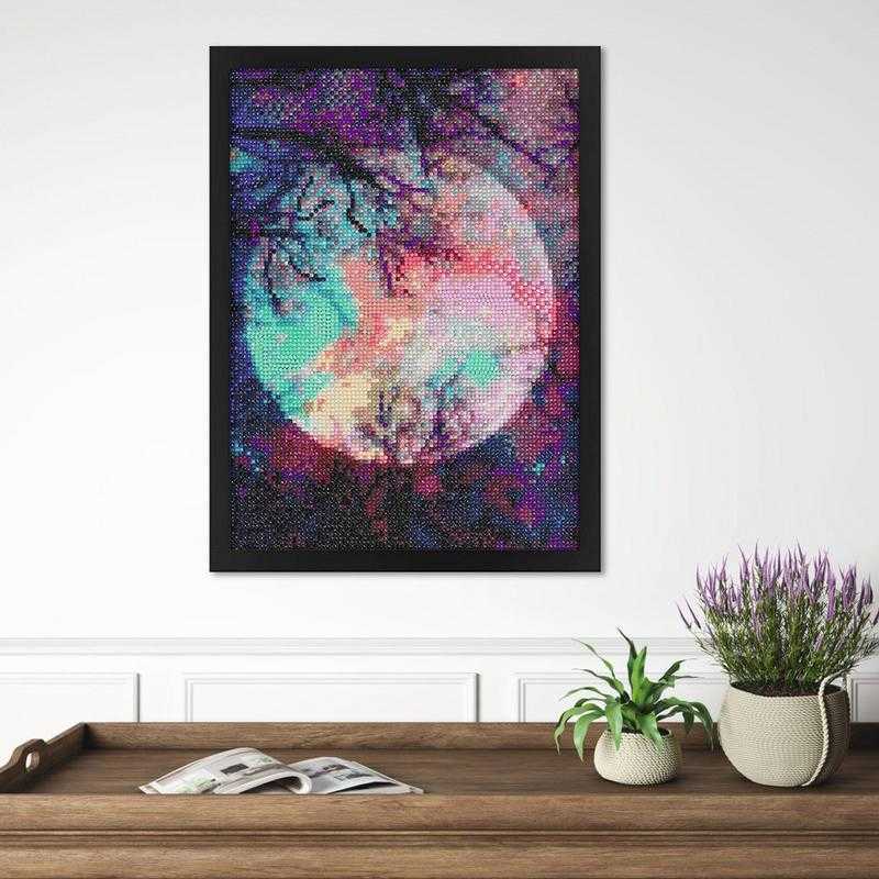 Update New 12X16in Magnetic Dia Art Frames Self-Adhesive Photo Frame Poster Picture Canvas Wall Sticker Living Room Home Decoration