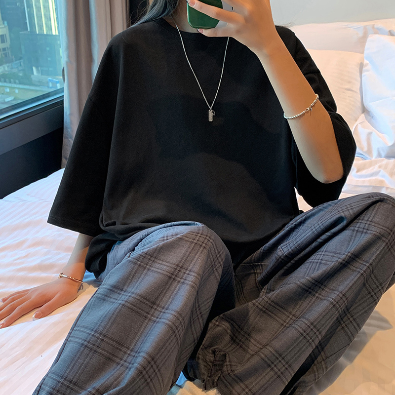 Women's T-Shirt NELLARGEL Summer Harajuku Y2k Graphic T Shirts Vintage Solid Korean Fashion T-shirts Oversized T Shirt Women Cute Tops 230516