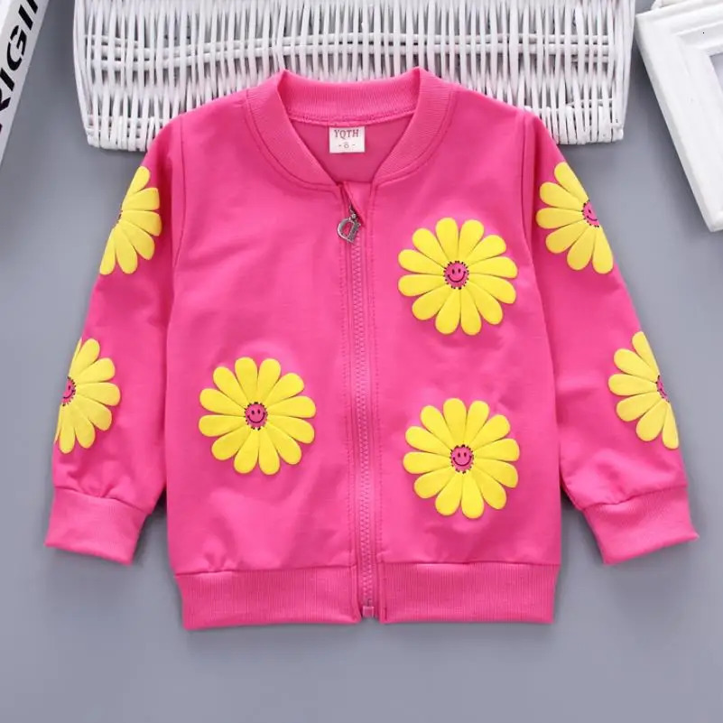 Family Matching Outfits 2023 Real Roupas Infantis Children s Garment Spring And Autumn Girl Pure Cotton Printing Three piece Child Suit 0 4y 231124