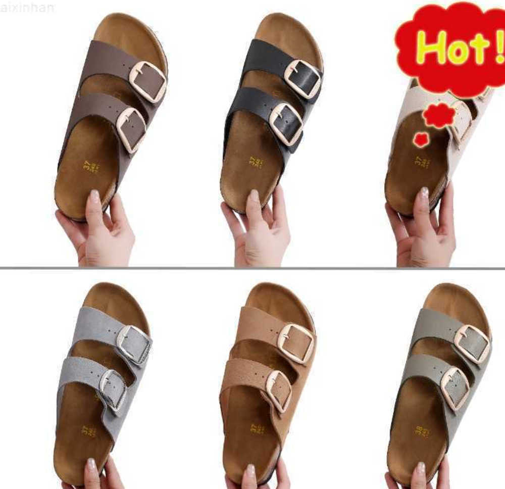 Birkens Arizona Big Buckle Slide Sandal Man Women Black White Fashion Brand Sandals333
Birkens Arizona Big Buckle Slide Sandal Man Women Black White Fashion Brand Sandals333