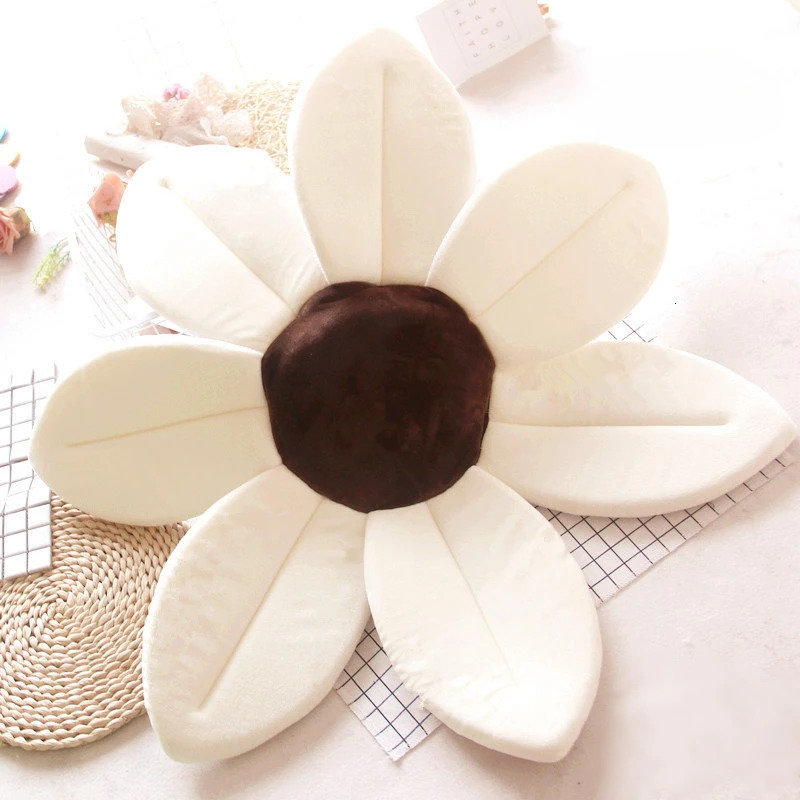 Bathing Tubs Seats Baby Bath Flower born Anti skid Bathtub Foldable Blooming Lotus Shape Cushion Skin Pad Portable Tub Soft Seat 231124