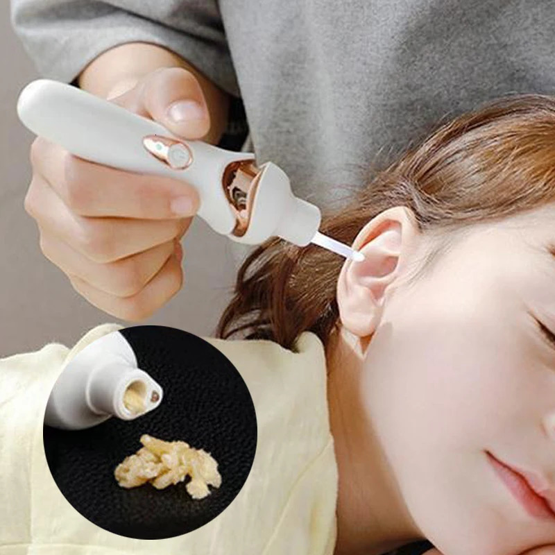 Other Health Beauty Items Electric Luminous Earpick For Kids Adult USB Rechargeable Vibration Painless Vacuum Ear Pick Wax Remover Cleaning Tool 23112