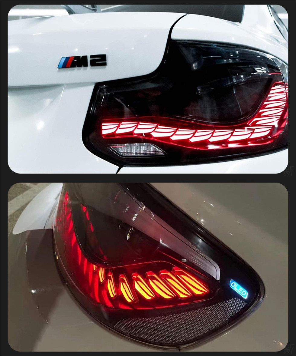 Taillight for BMW 2 Series F22 F23 LED Tail Light 220i 225i F44 F45 F46 Brake Driving Reversing Highlight Signal Lamp