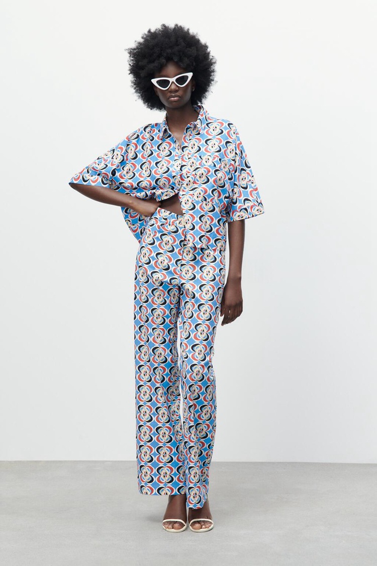 2023 Fashion Tshirt Sleeve Split Thigh Dress Lady dress shirt pants women pants dress