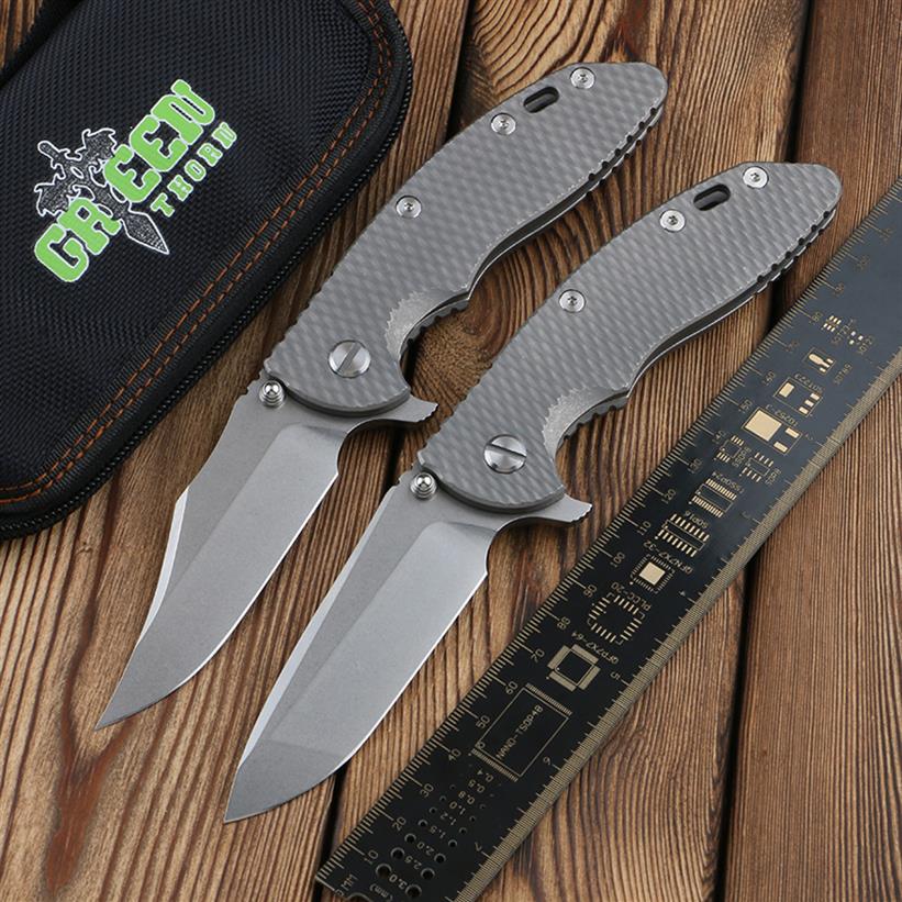Green thorn XM18 folding knife TC4 titanium handle VG10 blade outdoor camping hunting utility EDC tool281w
Green thorn XM18 folding knife TC4 titanium handle VG10 blade outdoor camping hunting utility EDC tool281w