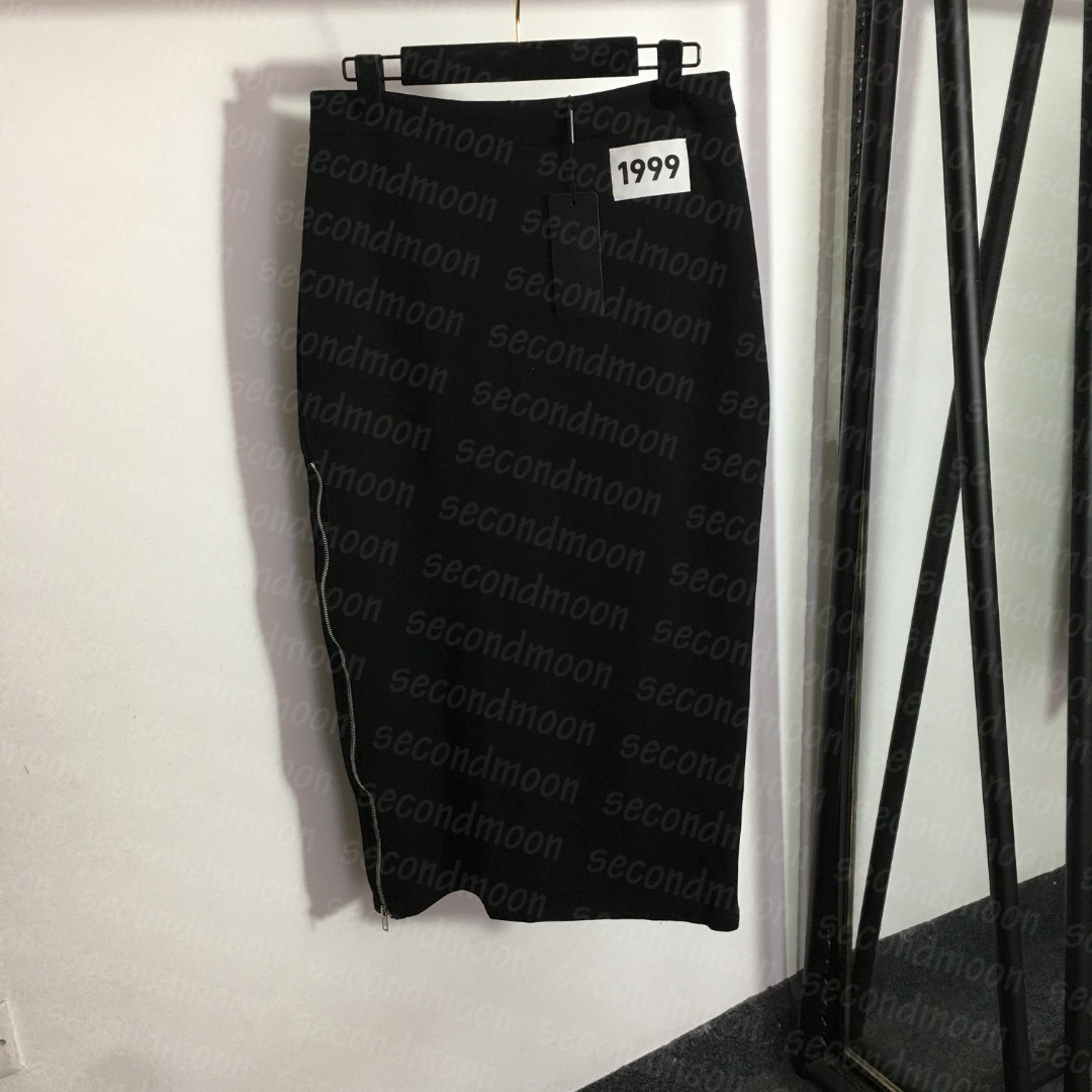 Womens Sexy Split Skirt Half Zipper Skirt Designer High Waist Skirt Summer Casual Style Skirts, Black
Womens Sexy Split Skirt Half Zipper Skirt Designer High Waist Skirt Summer Casual Style Skirts, Black