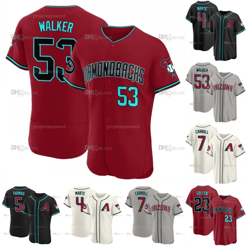 Arizona Christian Walker Diamondbacks 2024 Jersey Corbin Carroll Ketel Marte Lourdes Gurriel Jr. Alek Thomas Gabriel Moreno Brandon Pfaadt Zac Gallen Pham Jerseys