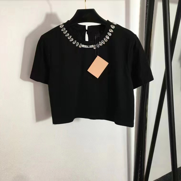 Women's T-Shirt Slim Fit Knited Summer New Print Letter Pullover Long Short Sleeve Gym Female Crop Tops Graphic Tees, Black
Women's T-Shirt Slim Fit Knited Summer New Print Letter Pullover Long Short Sleeve Gym Female Crop Tops Graphic Tees, Black