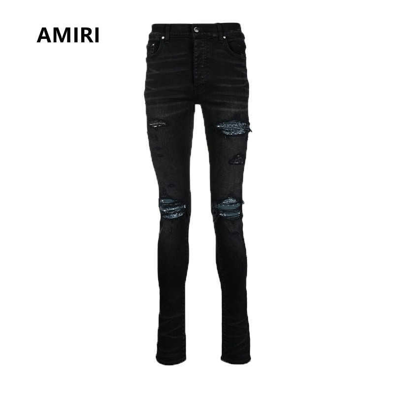 Designer Clothing Denim Pants 22ss Amiiri Jeans Mx3 Colorful Peel Tears Made Old Fit Jeans Fashion Label Distressed Ripped Skinny Motocycle Biker pants for sale, Light blue
Designer Clothing Denim Pants 22ss Amiiri Jeans Mx3 Colorful Peel Tears Made Old Fit Jeans Fashion Label Distressed Ripped Skinny Motocycle Biker pants for sale, Light blue