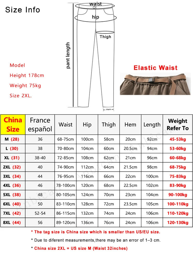 Men s Pants 2023 Autumn Cargo Men Multi Pockets Cotton Casual Wide Male Workwear Loose Straight Trousers Big Size 7XL 8XL 231124