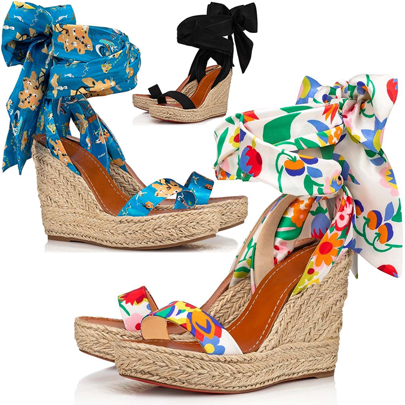 2023 new style louboutins Dress Shoes womens sandals 4 color Woven hemp rope selection Heel height is 12cm and front height is 4.5cm. Tapered spike, Colour# 1
2023 new style louboutins Dress Shoes womens sandals 4 color Woven hemp rope selection Heel height is 12cm and front height is 4.5cm. Tapered spike, Colour# 1